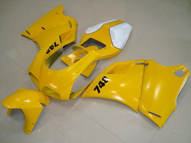 Amarillo ABS Moto Plásticos Ducati 748 916 996 996S 1993-2005 Amarillo ABS Moto Plásticos Ducati 748 916 996 996S 1993-2005