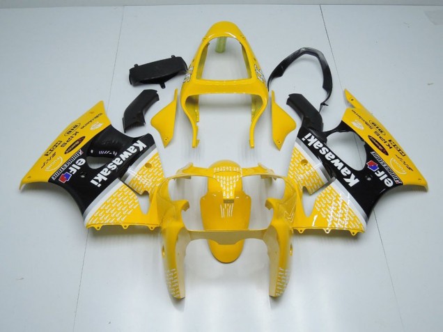 Amarillo Arrow Carenado Moto Kawasaki ZX6R 2000-2002