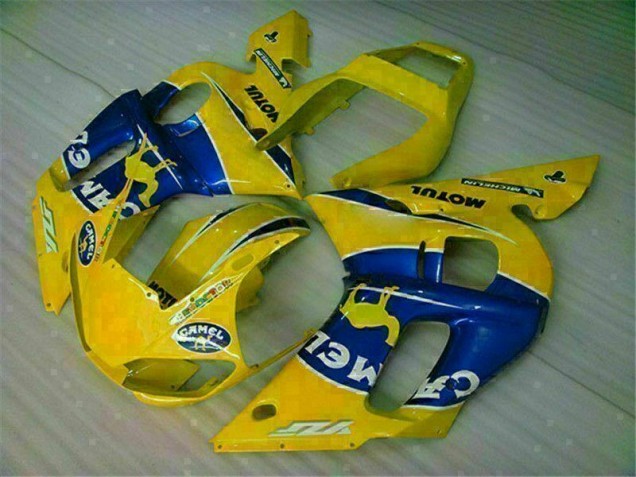 Amarillo Azul ABS Kits Carenado Moto Yamaha R6 1998-2002 Amarillo Azul ABS Kits Carenado Moto Yamaha R6 1998-2002