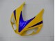 Amarillo Azul Carenado Moto Honda CBR 1000 RR 2006-2007 Amarillo Azul Carenado Moto Honda CBR 1000 RR 2006-2007