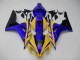 Amarillo Azul Carenado Moto Honda CBR 1000 RR 2006-2007 Amarillo Azul Carenado Moto Honda CBR 1000 RR 2006-2007