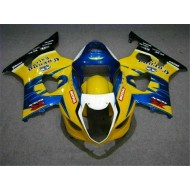 Amarillo Azul Carenado Moto Suzuki GSXR 1000 K3 2003-2004