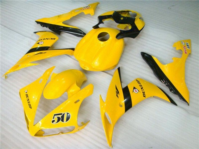 Amarillo Carenado Moto Yamaha R1 2004-2006 Amarillo Carenado Moto Yamaha R1 2004-2006