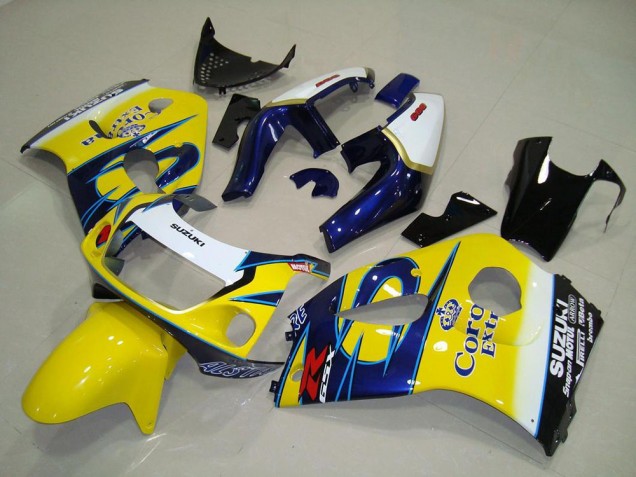 Amarillo Corona Carenado Moto Suzuki GSXR 600 1996-2000
