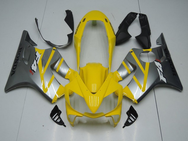 Amarillo Gris Kit Carenado Moto Honda CBR 600 F4i 2004-2007 Amarillo Gris Kit Carenado Moto Honda CBR 600 F4i 2004-2007