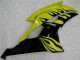 Amarillo Negro ABS Moto Plástica Yamaha R6 2008-2016 Amarillo Negro ABS Moto Plástica Yamaha R6 2008-2016