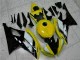 Amarillo Negro ABS Moto Plástico Yamaha R6 2008-2016 Amarillo Negro ABS Moto Plástico Yamaha R6 2008-2016