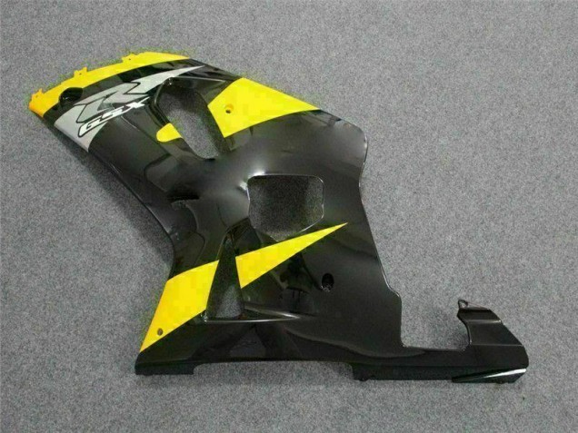 Amarillo Negro Carenado & Plástico Moto Suzuki GSXR 600 / 750 K1 K2 K3 2001-2003 Amarillo Negro Carenado & Plástico Moto Suzuki GSXR 600 / 750 K1 K2 K3 2001-2003