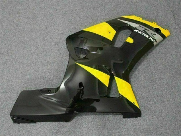 Amarillo Negro Carenado & Plástico Moto Suzuki GSXR 600 / 750 K1 K2 K3 2001-2003 Amarillo Negro Carenado & Plástico Moto Suzuki GSXR 600 / 750 K1 K2 K3 2001-2003