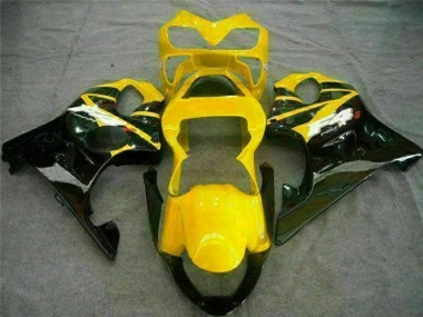 Amarillo Negro Kit Carenado Inyección Honda CBR 600 F4i 2001-2003
