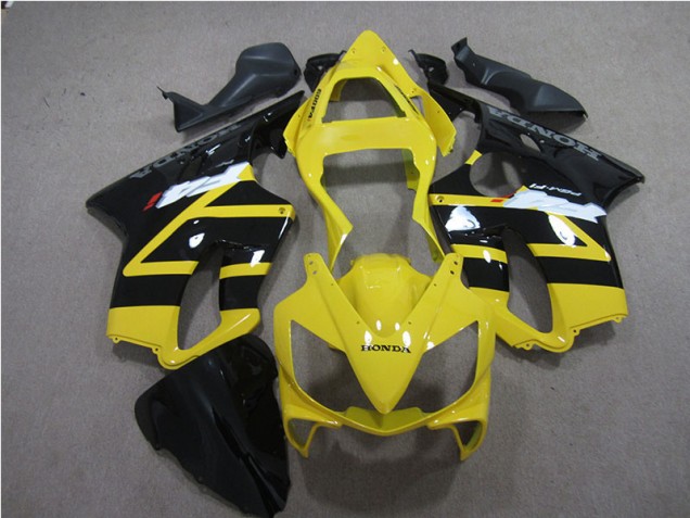Amarillo Negro Kits Completo Carenado Moto Honda CBR 600 F4i 2001-2003 Amarillo Negro Kits Completo Carenado Moto Honda CBR 600 F4i 2001-2003