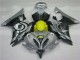 Amarillo Negro Plata Carenado Moto Yamaha R6 2008-2016 Amarillo Negro Plata Carenado Moto Yamaha R6 2008-2016