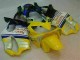 Amarillo Plata Nastro Azzurro Carenado Moto Honda CBR 600 F4i 2001-2003