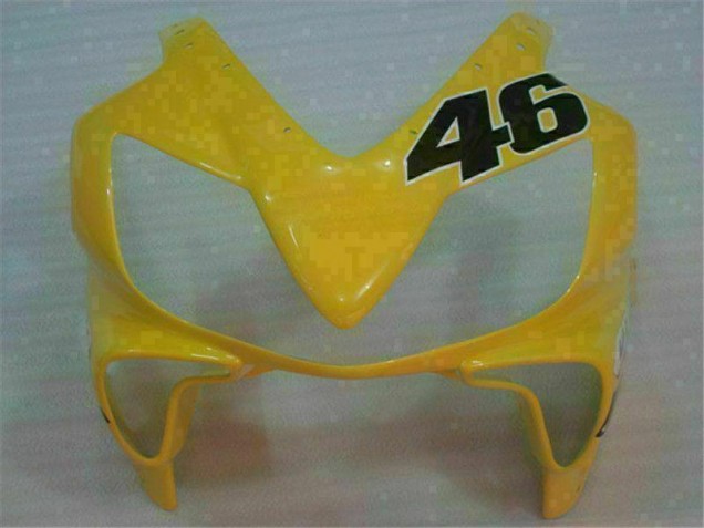 Amarillo Plata Nastro Azzurro Carenado Moto Honda CBR 600 F4i 2001-2003