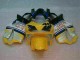 Amarillo Plata Nastro Azzurro Carenado Moto Honda CBR 600 F4i 2001-2003