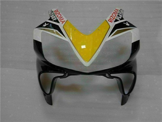 Amarillo Plata Negro Playboy Carenado Moto Honda CBR 600 F4i 2001-2003 Amarillo Plata Negro Playboy Carenado Moto Honda CBR 600 F4i 2001-2003