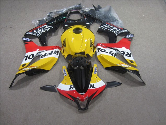 Amarillo Repsol Carenado Moto Honda CBR 1000 RR 2004-2005 Amarillo Repsol Carenado Moto Honda CBR 1000 RR 2004-2005