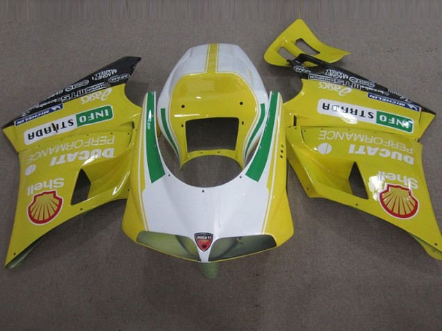 Amarillo Shell Info Strrda Carenado Moto Ducati 748 1993-2005 Amarillo Shell Info Strrda Carenado Moto Ducati 748 1993-2005
