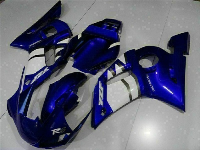 Azul ABS Carenado Motocicleta Yamaha R6 1998-2002 Azul ABS Carenado Motocicleta Yamaha R6 1998-2002