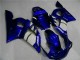 Azul ABS Carenado Motocicleta Yamaha R6 1998-2002 Azul ABS Carenado Motocicleta Yamaha R6 1998-2002
