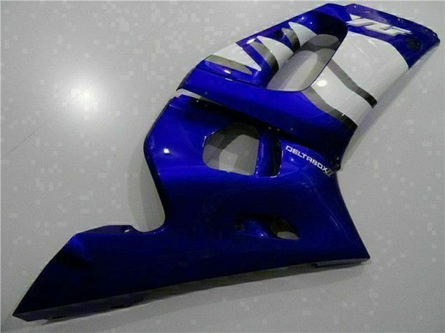Azul ABS Carenado Motocicleta Yamaha R6 1998-2002 Azul ABS Carenado Motocicleta Yamaha R6 1998-2002