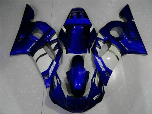 Azul ABS Carenado Motocicleta Yamaha R6 1998-2002 Azul ABS Carenado Motocicleta Yamaha R6 1998-2002