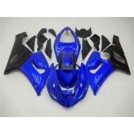 Azul ABS Kits Carenado Moto Kawasaki ZX6R 2005-2006