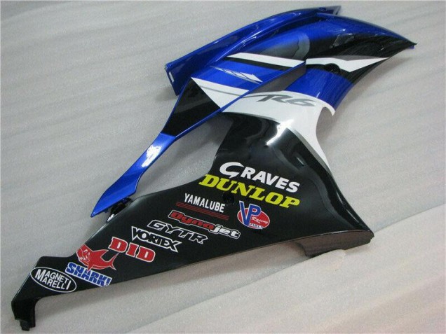 Azul ABS Kits Carenado Moto Yamaha R6 2008-2016 Azul ABS Kits Carenado Moto Yamaha R6 2008-2016