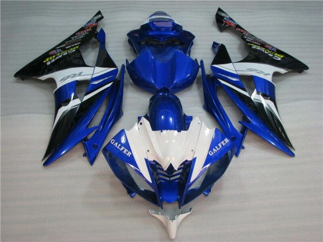 Azul ABS Kits Carenado Moto Yamaha R6 2008-2016 Azul ABS Kits Carenado Moto Yamaha R6 2008-2016