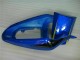 Azul ABS Moto Plástica Suzuki GSXR 600 / 750 K1 K2 K3 2001-2003 Azul ABS Moto Plástica Suzuki GSXR 600 / 750 K1 K2 K3 2001-2003