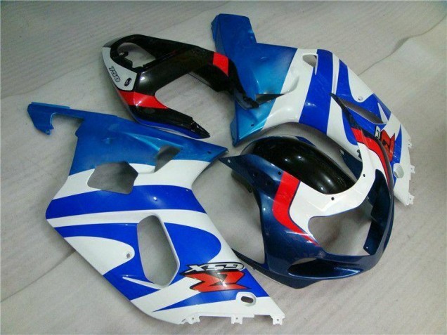 Azul ABS Moto Plástico Suzuki GSXR 600 / 750 K1 K2 K3 2001-2003 Azul ABS Moto Plástico Suzuki GSXR 600 / 750 K1 K2 K3 2001-2003