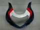 Azul ABS Moto Plástico Suzuki GSXR 600 / 750 K1 K2 K3 2001-2003 Azul ABS Moto Plástico Suzuki GSXR 600 / 750 K1 K2 K3 2001-2003