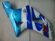 Azul ABS Moto Plástico Suzuki GSXR 600 / 750 K1 K2 K3 2001-2003 Azul ABS Moto Plástico Suzuki GSXR 600 / 750 K1 K2 K3 2001-2003