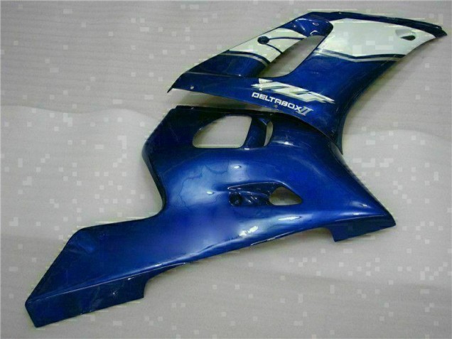 Azul ABS Moto Plástico Yamaha R6 1998-2002