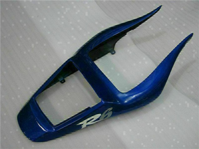 Azul ABS Moto Plástico Yamaha R6 1998-2002