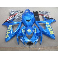 Azul Amarillo Rizla Moto Plástica Suzuki GSXR 750 K6 2006-2007