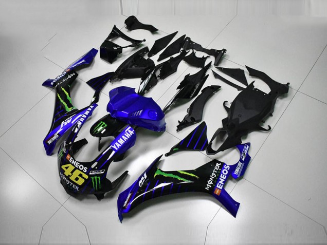 Azul Azul Blanco ENEOS 46 Monster Kit Carenado ABS Completo Yamaha R1 2015-2019 Azul Azul Blanco ENEOS 46 Monster Kit Carenado ABS Completo Yamaha R1 2015-2019