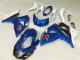Azul Blanco ABS Kits Carenado Moto Suzuki GSXR 1000 K9 2009-2016 Azul Blanco ABS Kits Carenado Moto Suzuki GSXR 1000 K9 2009-2016