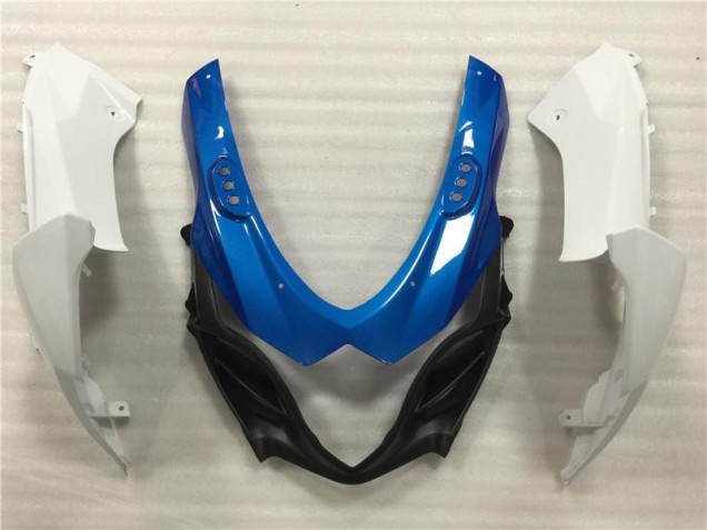 Azul Blanco ABS Kits Carenado Moto Suzuki GSXR 1000 K9 2009-2016 Azul Blanco ABS Kits Carenado Moto Suzuki GSXR 1000 K9 2009-2016