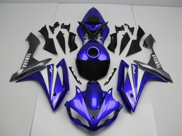 Azul Blanco ABS Kits Carenado Moto Yamaha R1 2007-2008 Azul Blanco ABS Kits Carenado Moto Yamaha R1 2007-2008