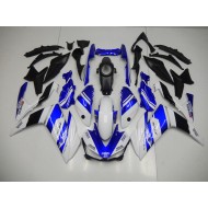 Azul Blanco Azul Blanco ENEOS Carenado Moto Yamaha R3 2015-2022