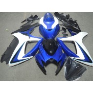 Azul Blanco Carenado Moto Kawasaki ZX10R 2006-2007