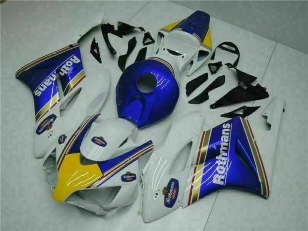 Azul Blanco Carrocería Motocicletas Honda CBR 1000 RR 2004-2005