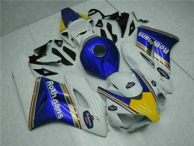 Azul Blanco Carrocería Motocicletas Honda CBR 1000 RR 2004-2005