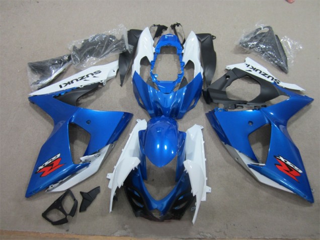Azul Blanco Carrocería Motocicletas Suzuki GSXR 1000 K9 2009-2016 Azul Blanco Carrocería Motocicletas Suzuki GSXR 1000 K9 2009-2016
