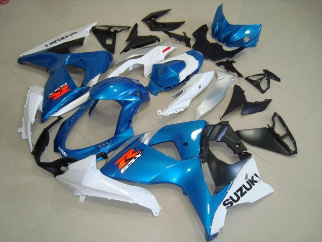 Azul & Blanco Estilo OEM Carenados Moto Suzuki GSXR 1000 K9 2009-2016 Azul & Blanco Estilo OEM Carenados Moto Suzuki GSXR 1000 K9 2009-2016