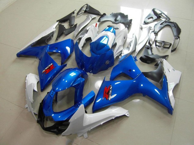 Azul & Blanco Estilo OEM Carrocería Motocicletas Suzuki GSXR 1000 K9 2009-2016 Azul & Blanco Estilo OEM Carrocería Motocicletas Suzuki GSXR 1000 K9 2009-2016