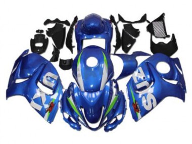 Azul Blanco Kit Carenado Moto Suzuki GSXR 1300 Hayabusa 2008-2019