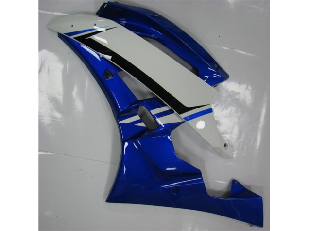 Azul Blanco Kit Carenado Moto Yamaha R6 2006-2007 Azul Blanco Kit Carenado Moto Yamaha R6 2006-2007