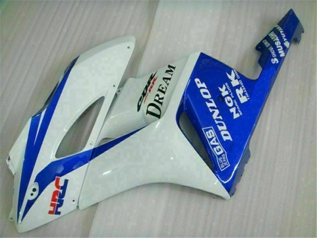 Azul Blanco Kit Completo Carenado Moto Honda CBR 1000 RR 2004-2005 Azul Blanco Kit Completo Carenado Moto Honda CBR 1000 RR 2004-2005